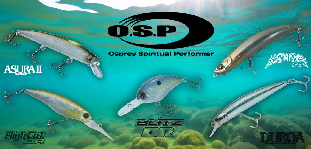 Japán O.S.P. wobblerek - pergető műcsalik azoknak, akiknek a minőség és az eredményesség számít