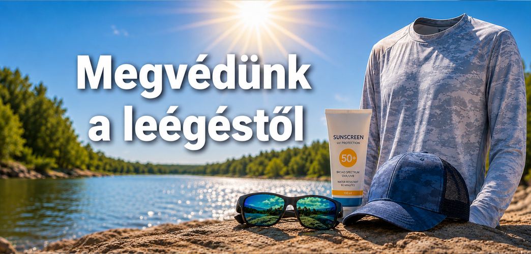 UV-védelem horgászat közben: hogyan védekezhetünk a káros napsugárzás ellen?