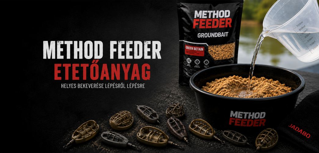 Method etetőanyag bekeverése: így készíts tökéletes method mixet a sikeres horgászathoz
