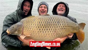 The world’s biggest common carp has been caught