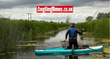 Paddleboard fishing: angling’s next big thing?