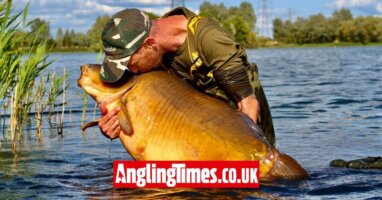 Angler banks 99lb brace of UK carp whilst battling cancer