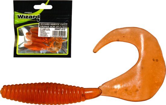 Wizard Harpex Twist Orange 6Cm 5db/cs
