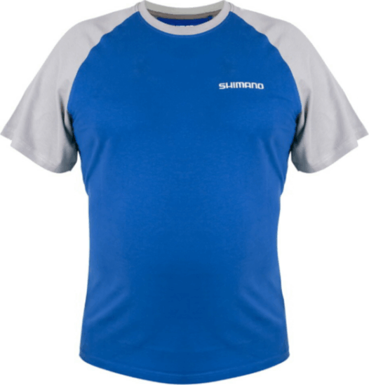Shimano SHM Short Sleeve T­Shirt Blue Póló Méret: M