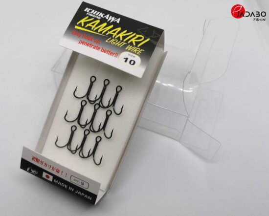 Hármas Horog Ichikawa Kamakiri Light Wire #8
