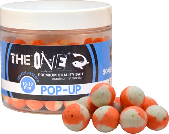 The One Pop Up Scopex Squid 10-12 mm Orange White 60 Gr