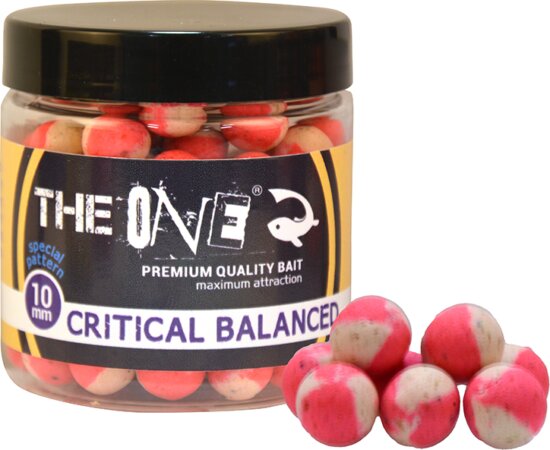 The One Critical Balanced Hookbait Lemon Fish Garlic 10 mm Pink White 50 Gr