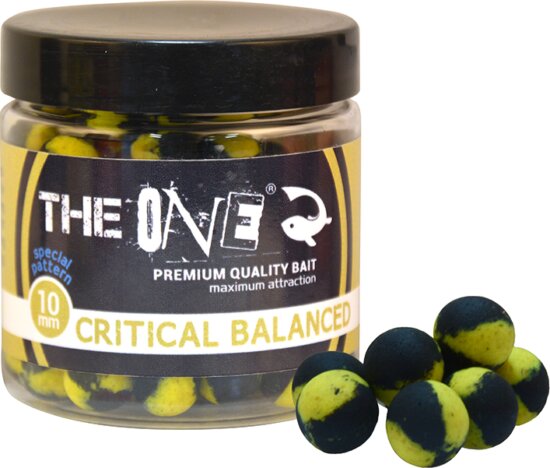 The One Critical Balanced Hookbait Honey&Halibut 10 mm Black - Yellow 50 Gr