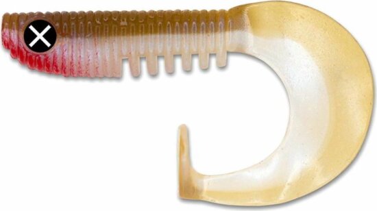 Monkey Lures Curly Lui gumihal Honey & Sugar