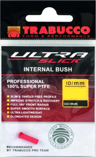 Trabucco GNT Ultra PTFE Bush 3,0-3.8mm, teflonhüvely rakósbothoz, 1db