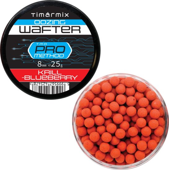 Timár Mix Pro Method Oozing Wafter 8 mm Krill-Blueberry 25 G