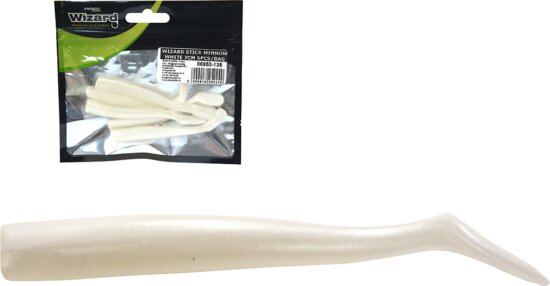 Wizard Stick Minnow White 7Cm 5db/cs