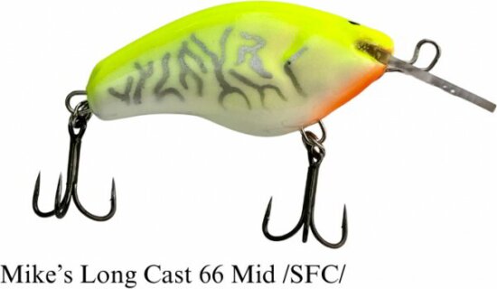 Mike's Long Cast wobbler 66 mm 18g SFC Mid