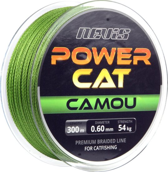 Nevis Powercat Camou 300m 0.45mm
