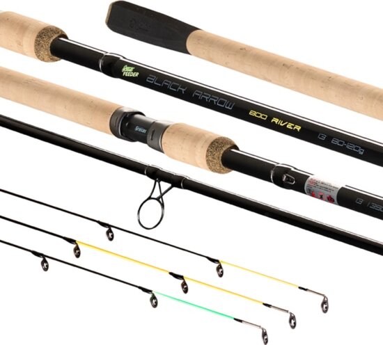 Sensas Black Arrow Feeder 800 River 3,9m 80-120g (2+3)
