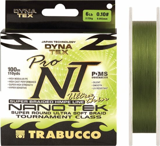 Trabucco Dyna-tex Pro Nano Tek Ultra Thin 100m
