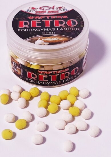 TOP MIX Retro wafters 8mm - Fokhagymás lángos