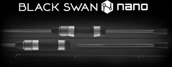 Favorite Black Swan Nano 602N-S Pergető Bot 1.83m up to 1g Ex.Fast