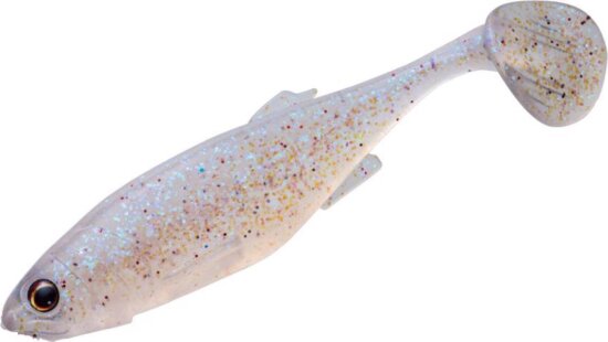 Major Craft Stabi Shad Fat 3.5" 8.9cm #006 Clear