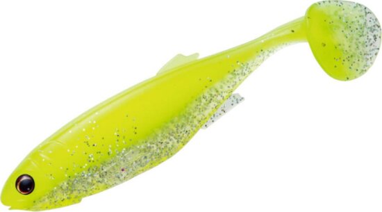 Major Craft Stabi Shad Fat 3.5" 8.9cm #005 Chart Silver