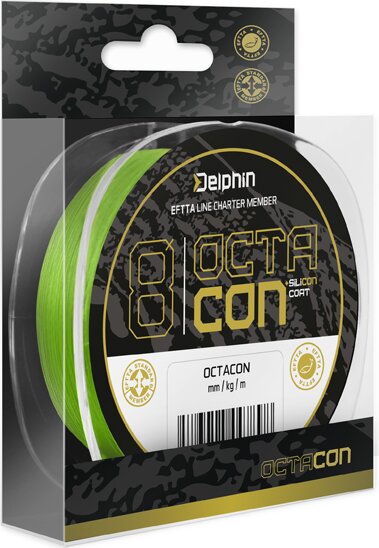 Delphin OctaCON / fluo zöld (0,12mm 7,5kg 135m)