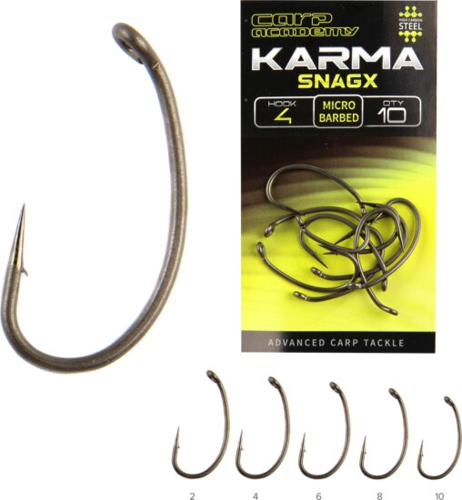 Carp Academy KARMA SnagX 10 10db/cs