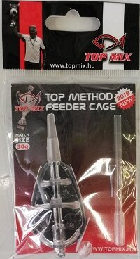 Top Mix TOP Method Feeder kosár, Match size, 30g