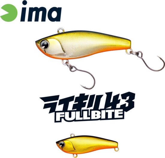 Ima Raikiri 43 Fullbite 43mm 2.5g 002 Gold Black