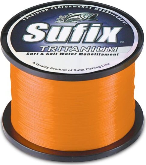 Sufix TRITANIUM 1/4LB ORANG 0,30mm 6,8kg 1365M