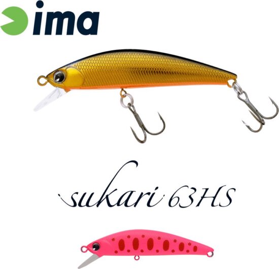 Ima Sukari 63Hs 63mm 8g 018 Pink Yamame