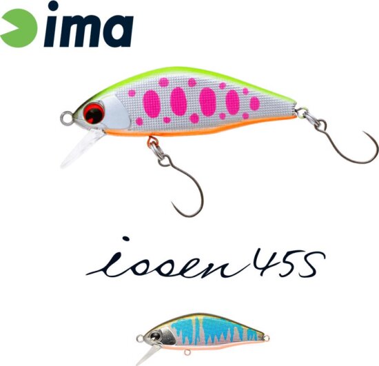 Ima Issen 45S 45mm 3.7g 116 Oikawa Orange Berry