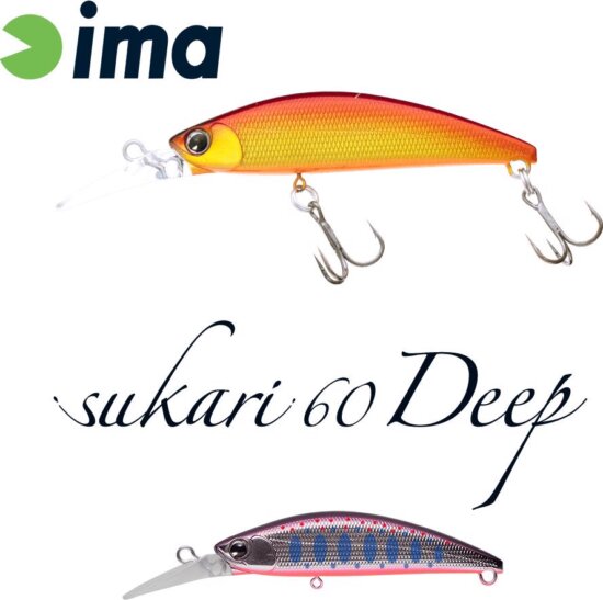 Ima Sukari 60 Deep 60mm 8g 008 Amago