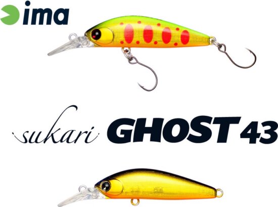 Ima Sukari Ghost 43Su 43mm 2.4g 002 Gold Black