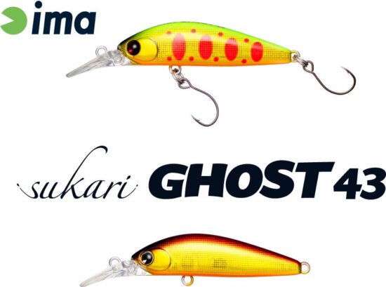 Ima Sukari Ghost 43Su 43mm 2.4g 001 Red Gold