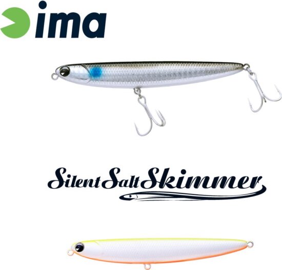 Ima Silent Salt Skimmer 110mm 13g 102 Chart Back Pearl