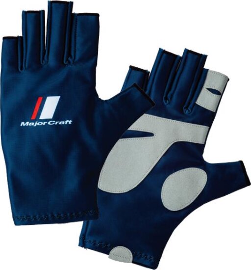 Major Craft Uv-Cut Glove Nyári Uv Kesztyű M Navy Blue