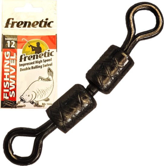 Frenetic double rolling swivel 14