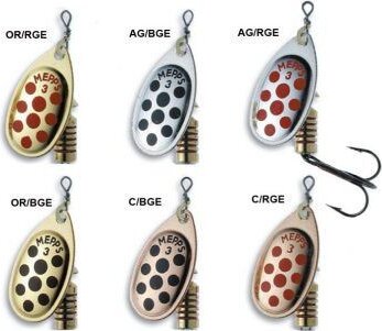 MEPPS AGLIA Decorée arany alapon/fekete pöttyös 3 6,5g