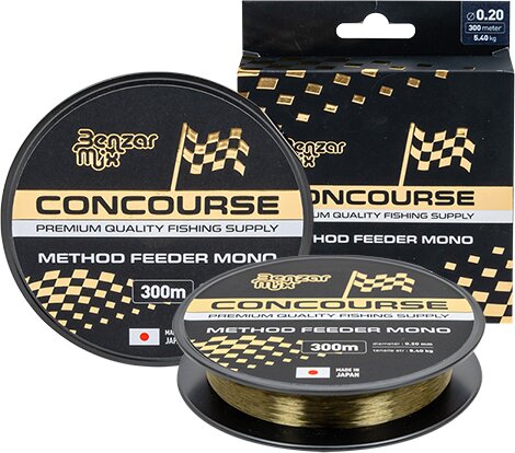 Benzár Concourse Method Feeder Zsinór 0,18 300 M