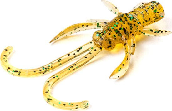 FISHUP Baffi Fly 1.5" (10pcs.), #036 - Caramel/Green & Black