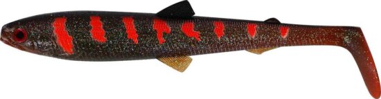 WESTIN BullTeez Shadtail 24cm 107g Motoroil Blood 1pc