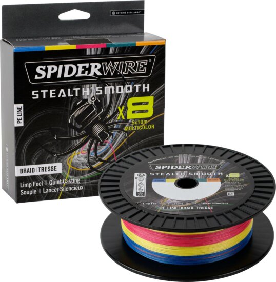 SpiderWire SS8SVP40-5C SS85x10m 600m 23.6kg 0.23mm fonott pergető zsinór