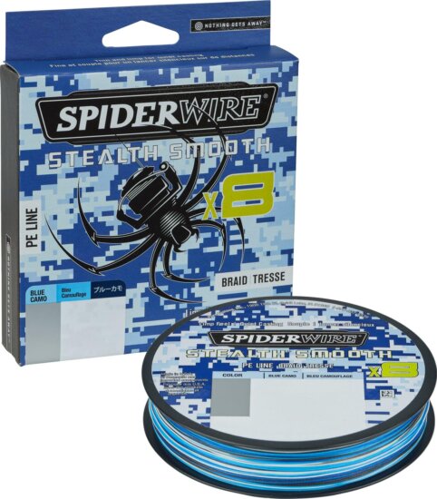 SpiderWire SS8SVP30-BLCASSM8 .19mm 300M 18.0Kg BC fonott pergető zsinór
