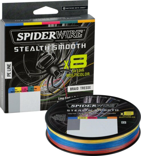 SpiderWire SS8SFS65-5C SS85x10m 300m 38.1kg 0.33mm fonott pergető zsinór
