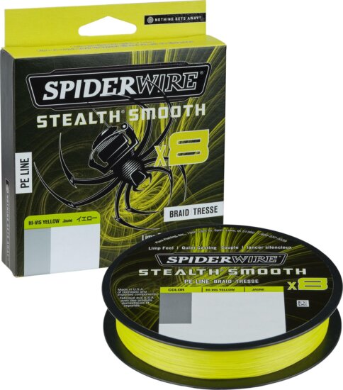 SpiderWire SS8SFS6-HVYSSM8 .07mm 150M 6.0Kg HVY fonott pergető zsinór