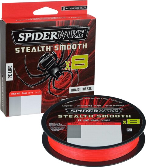 SpiderWire SS8SFS50-CDSSM8 .29mm 150M 26.4Kg CRED fonott pergető zsinór