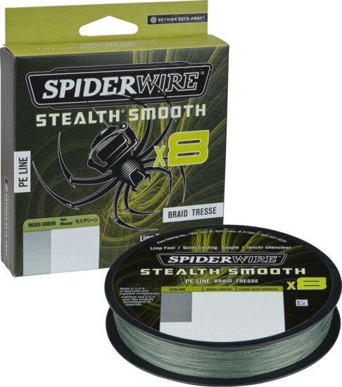 SpiderWire SS8SFS4-MGRNSSM8 .05mm 150M 5.4Kg MGR fonott pergető zsinór