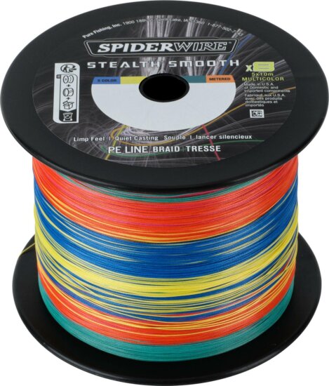 SpiderWire SS8SBK40-5C SS85x10m 2000m 23.6kg 0.23mm fonott pergető zsinór
