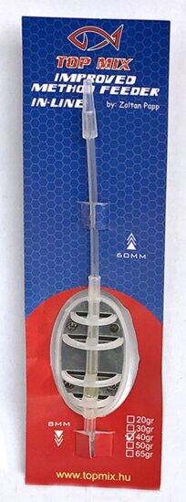 Top Mix Improved Method Feeder kosár, 40g