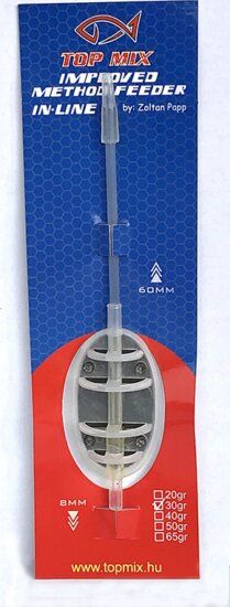 Top Mix Improved Method Feeder kosár, 30g